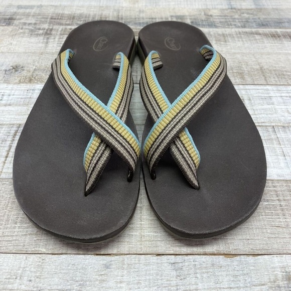 Chaco Shoes - Chaco crossover flip flops women’s size 6